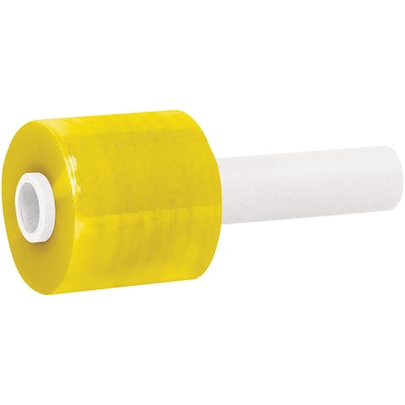 Officespace 3 in. x 1000 ft. 80 Gauge Extended Core Bundling Film Yellow OF2822295